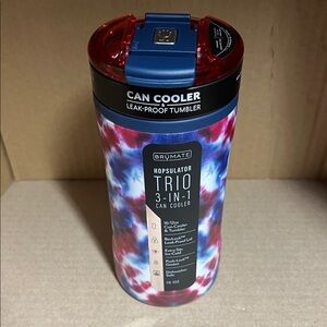 BrüMate Hopsulator TRiO 3-in-1 Can Cooler - Red, Blue, White